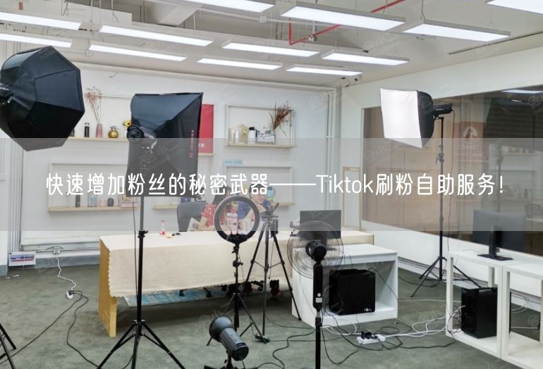 快速增加粉丝的秘密武器——Tiktok刷粉自助服务！